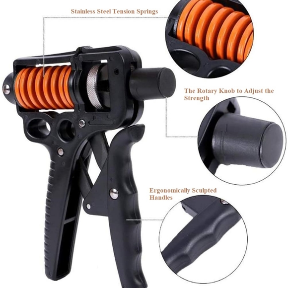 COPY - SPHERE Adjustable Hand Grip Exerciser 1-110lb Forearm Wrist Strengthener… - Picture 2 of 9